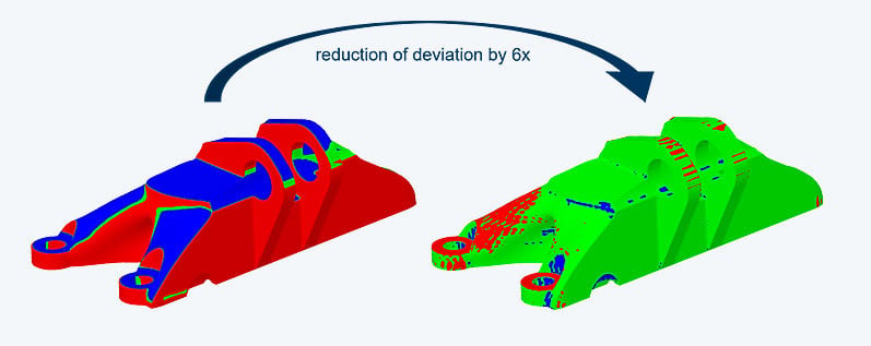 Distorted Metal 3D-Prints? Try ANSYS Process Simulation