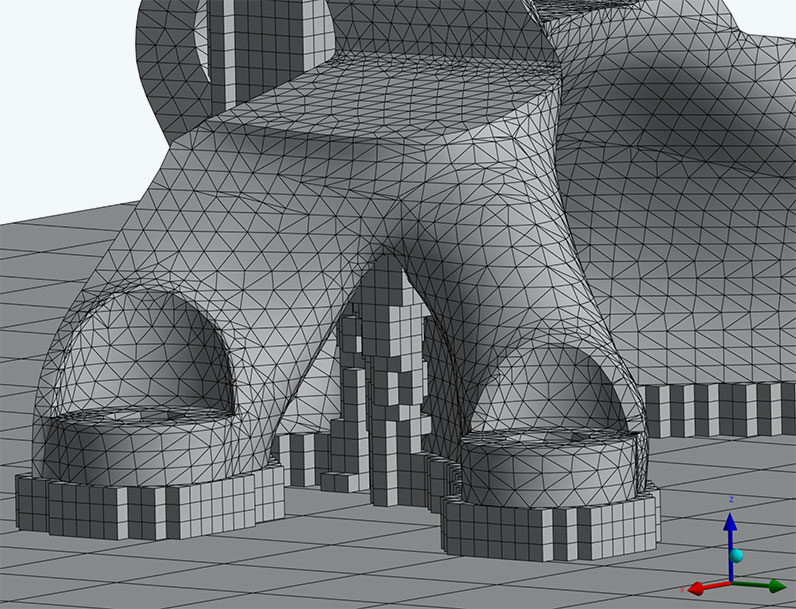 TechArticles_3D-Printing_Layered_tetrahedron_finite_element_mesh_voxelized_supports