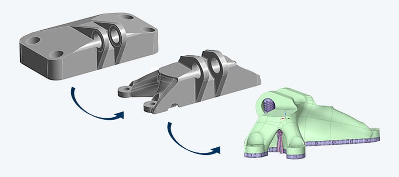 TechArticles_3D-Printing_Topology_optimized_bracket_AM_overhang_supports