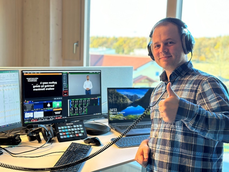 Markus Kellermeyer ist der Kopf hinter dem Digital Learning Lab von CADFEM. | © CADFEM Germany GmbH