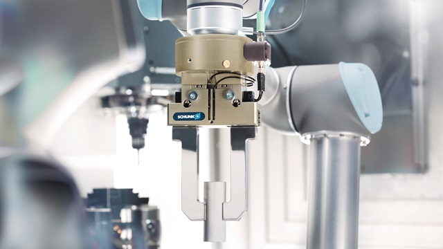 Application d’un préhenseur parallèle pneumatique. | © SCHUNK