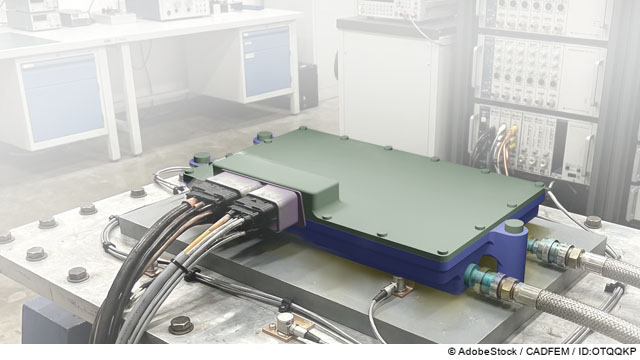 Flüssigkeit gekühltes Steuergerät 